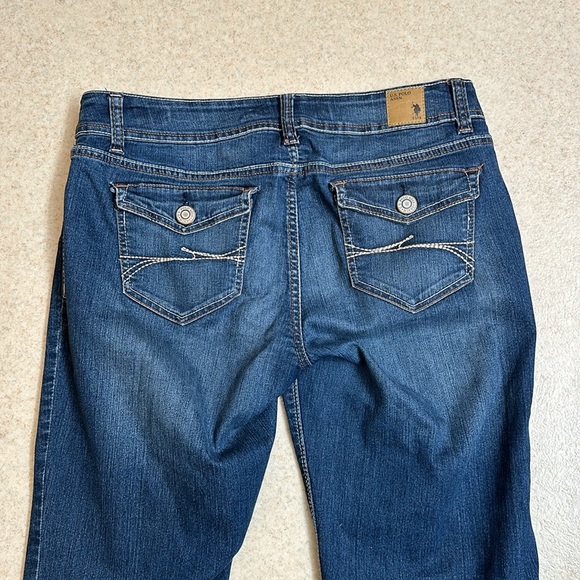 US Polo Assn Cassidy boot cut jeans. Size 9. - Picture 4 of 10